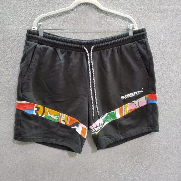 Puma Men’s International Icon Black Short, Size XXL - Picture 1 of 8